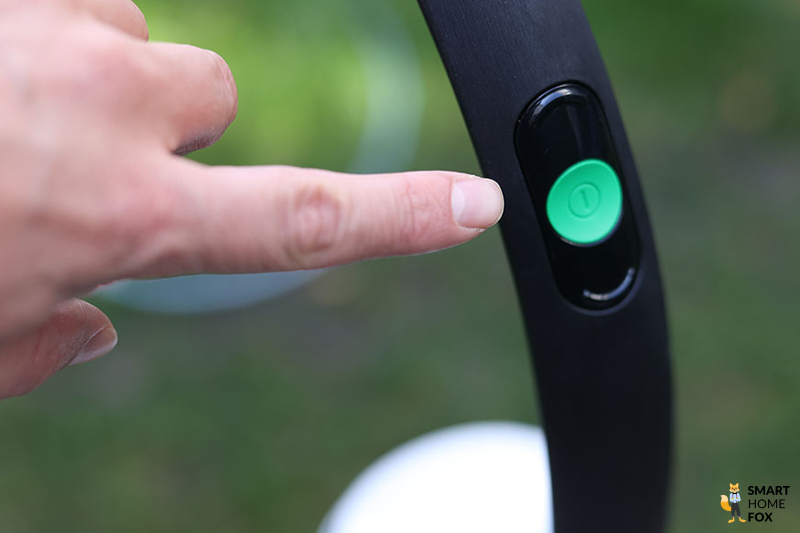 Die Schalter an der Vorderseite des VK7